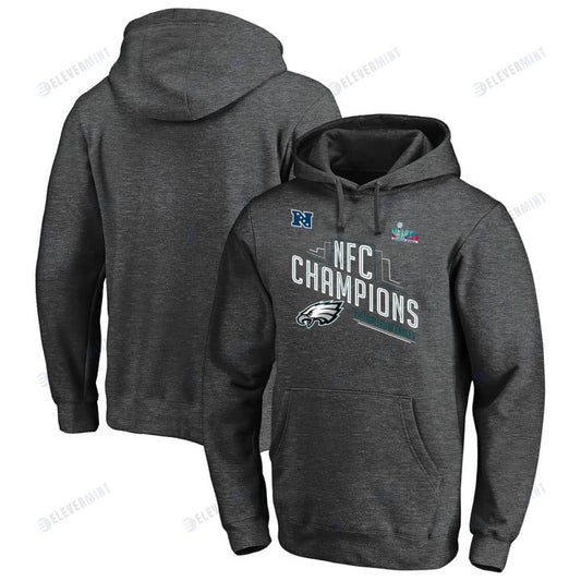 Philadelphia Eagles NFC Conference Champions Grey Pullover Hoodie