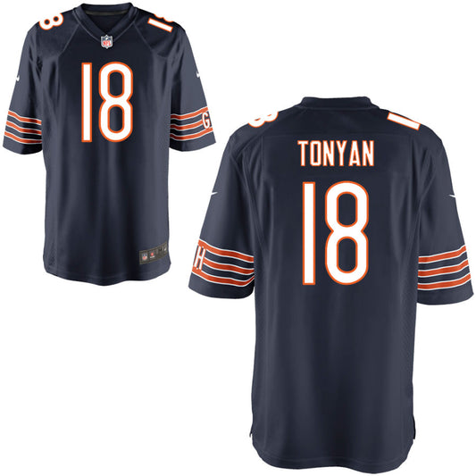 Robert Tonyan Chicago Bears Nike Youth Game Jersey - Navy