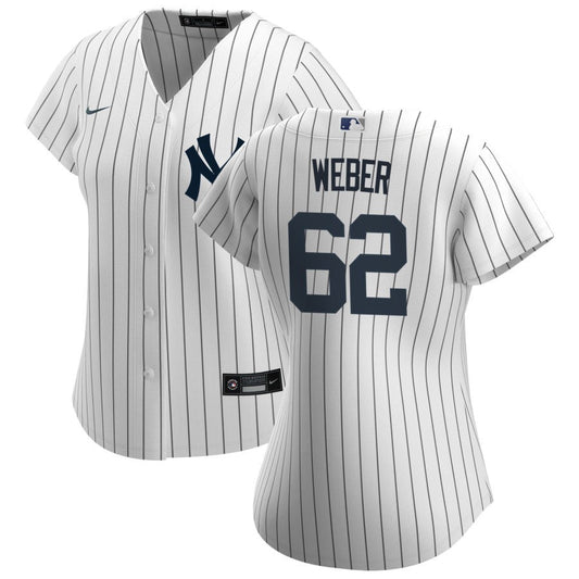 Ryan Weber New York Yankees Nike Women's Home Replica Jersey - White