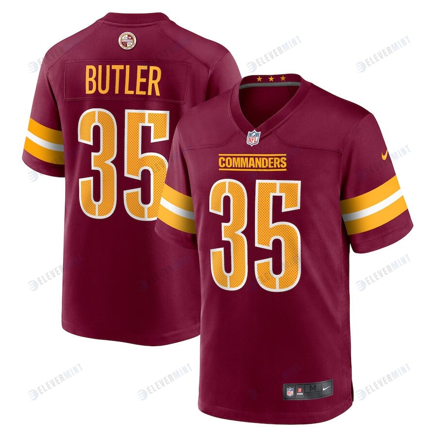 Percy Butler 35 Washington Commanders Men Game Jersey - Burgundy