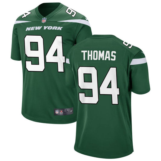 Solomon Thomas New York Jets Nike Game Jersey - Gotham Green