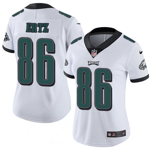 Women's Philadelphia Eagles Zach Ertz Limited Player Jersey White