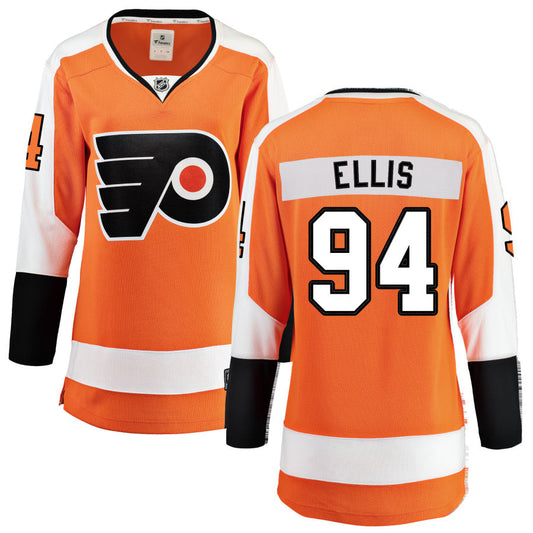 Ryan Ellis Philadelphia Flyers Fanatics Branded Women's Home Breakaway Jersey - Orange