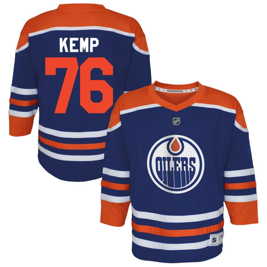 Philip Kemp  Edmonton Oilers Outerstuff Toddler Home Replica Jersey - Royal