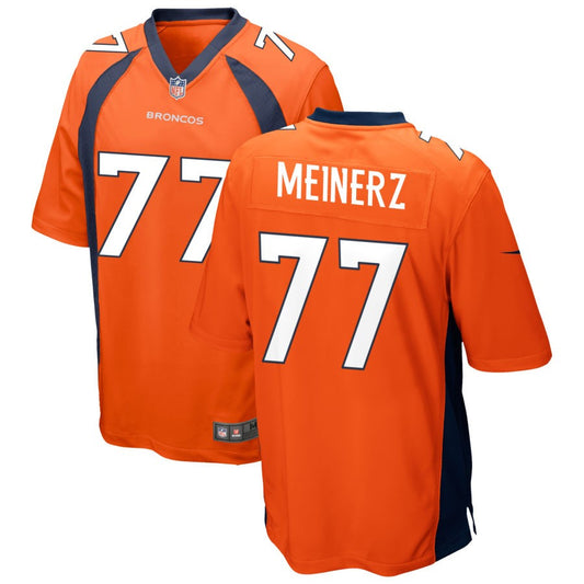 Quinn Meinerz Denver Broncos Nike Game Jersey - Orange