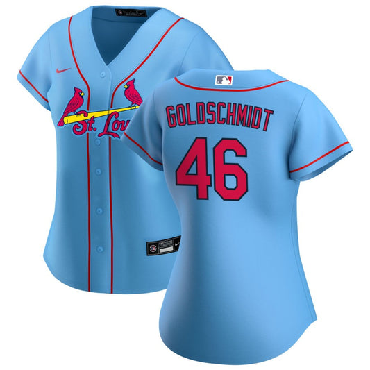 Paul Goldschmidt St. Louis Cardinals Nike Women's Alternate Replica Jersey - Blue