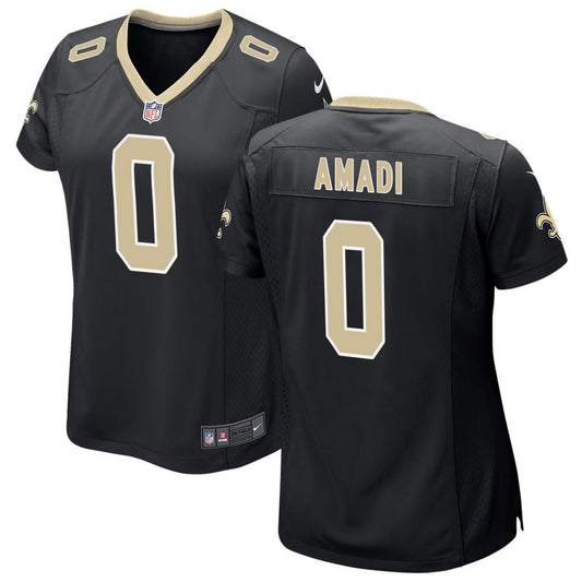 Ugo Amadi New Orleans Saints Nike Women's Game Jersey - Black