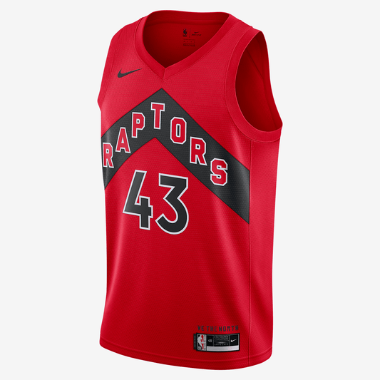 Raptors Icon Edition 2020 Nike NBA Swingman Jersey - University Red