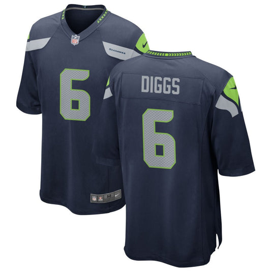 Quandre Diggs Seattle Seahawks Nike Game Jersey - College Navy