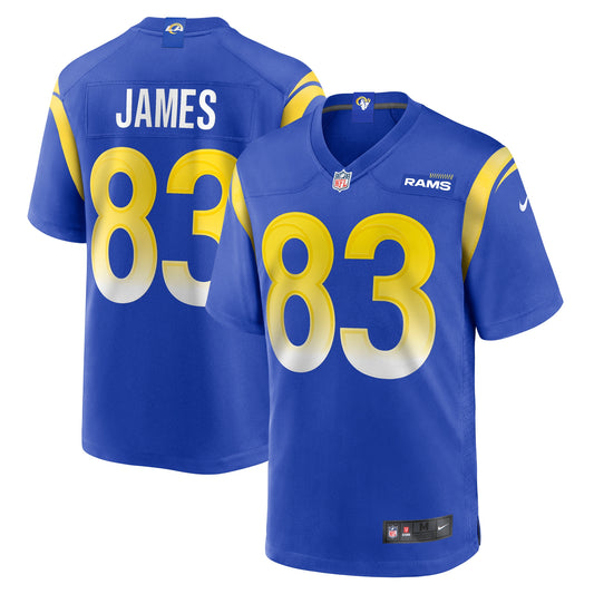 Sam James Los Angeles Rams Nike Home Game Jersey - Royal