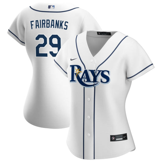 Pete Fairbanks Tampa Bay Rays Nike Women's Home Replica Jersey - White