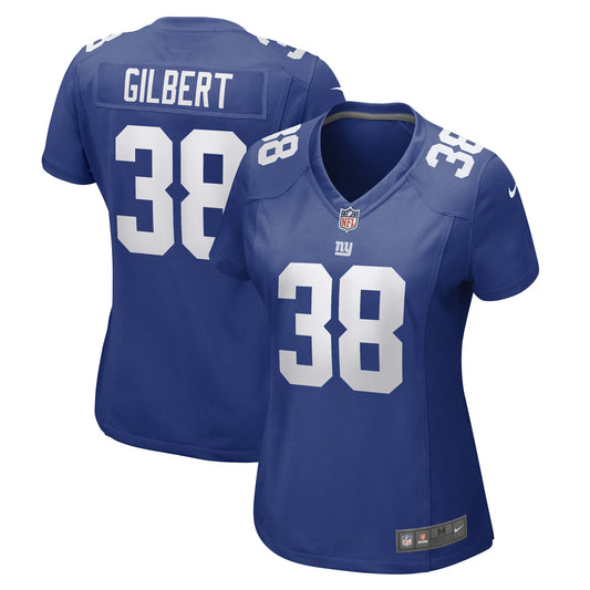 Zyon Gilbert New York Giants Nike Women's Game Player Jersey - Royal