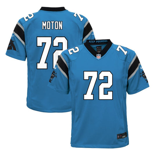 Taylor Moton  Carolina Panthers Nike Youth Alternate Game Jersey - Blue