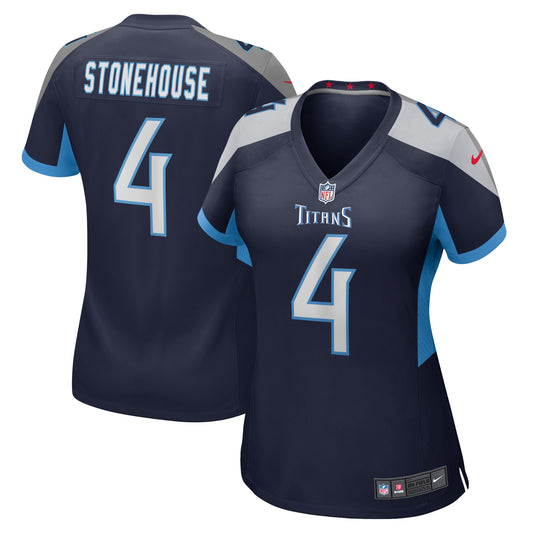 Ryan Stonehouse Tennessee Titans Nike Women's Game Player Jersey - Navy