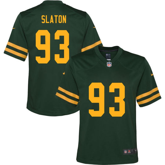 T.J. Slaton Green Bay Packers Nike Youth Alternate Jersey - Green