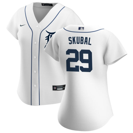 Tarik Skubal Detroit Tigers Nike Women's Home Replica Jersey - White