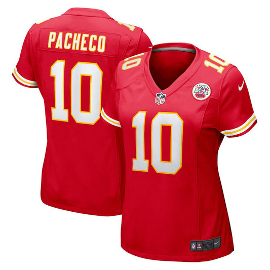 Women's Kansas City Chiefs Isiah Pacheco Game Jersey - Red