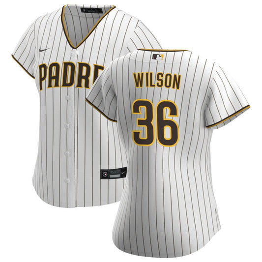 Steven Wilson San Diego Padres Nike Women's Home Replica Jersey - White