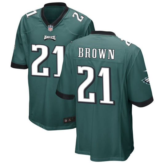 Sydney Brown Philadelphia Eagles Nike Game Jersey - Midnight Green