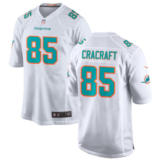 River Cracraft Miami Dolphins Nike Game Jersey - White