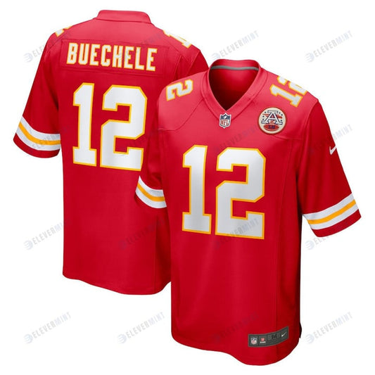 Shane Buechele Kansas City Chiefs Game Player Jersey - Red