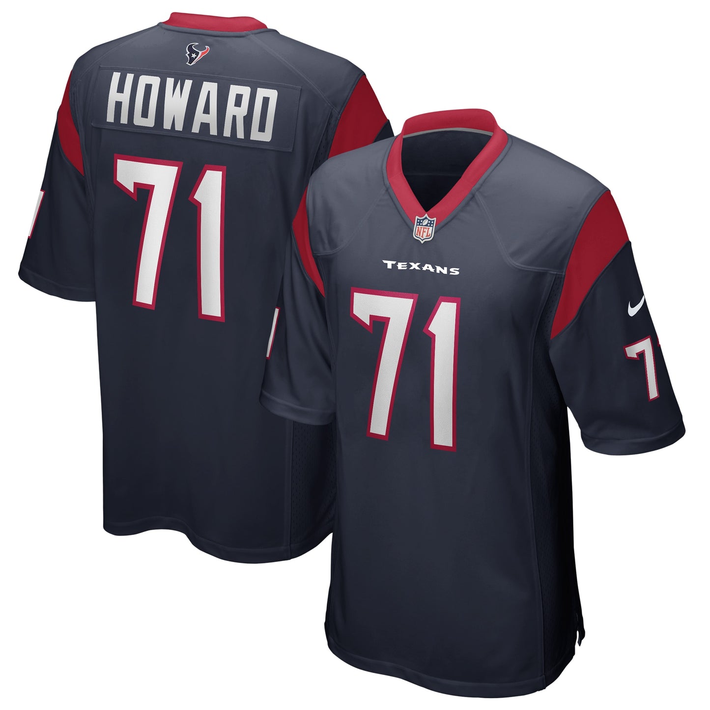 Tytus Howard Houston Texans Nike Game Jersey - Navy