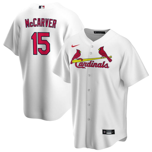 Tim McCarver St. Louis Cardinals Nike Home RetiredReplica Jersey - White