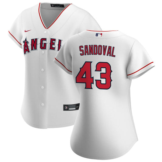 Patrick Sandoval Los Angeles Angels Nike Women's Home Replica Jersey - White