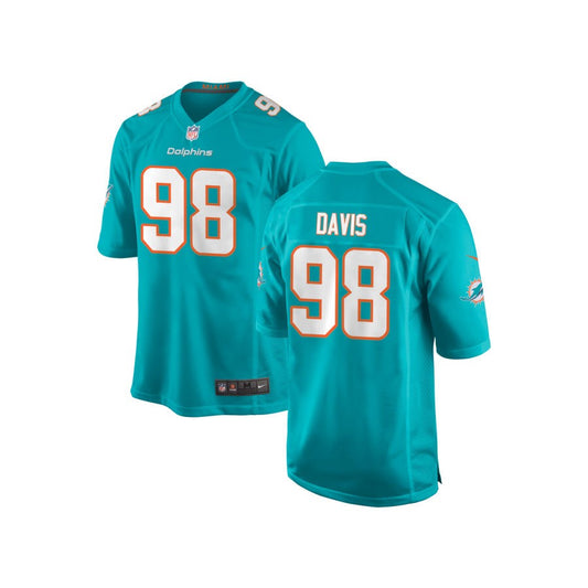 Raekwon Davis Miami Dolphins Nike Youth Game Jersey - Aqua