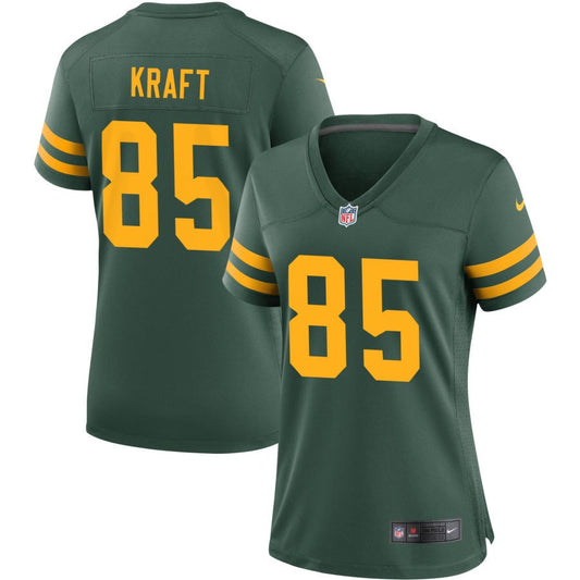 Tucker Kraft Green Bay Packers Nike Women's Alternate Jersey - Green