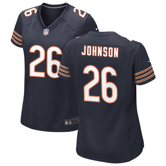 Quindell Johnson Chicago Bears Nike Women's Game Jersey - Navy