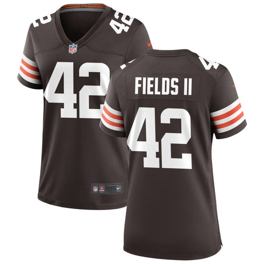 Tony Fields II Nike Cleveland Browns Women's Game Jersey - Brown