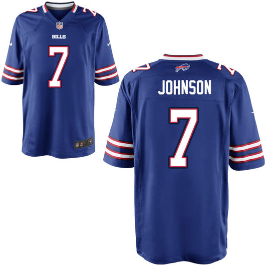 Taron Johnson Buffalo Bills Nike Youth Game Jersey - Royal