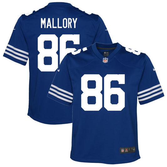 Will Mallory Indianapolis Colts Nike Youth Alternate Game Jersey - Royal