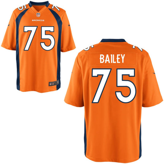 Quinn Bailey Denver Broncos Nike Youth Game Jersey - Orange