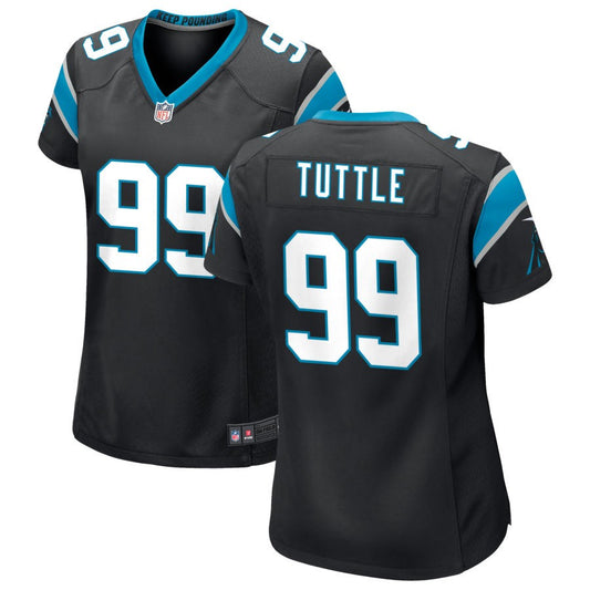 Shy Tuttle Carolina Panthers Nike Women's Game Jersey - Black