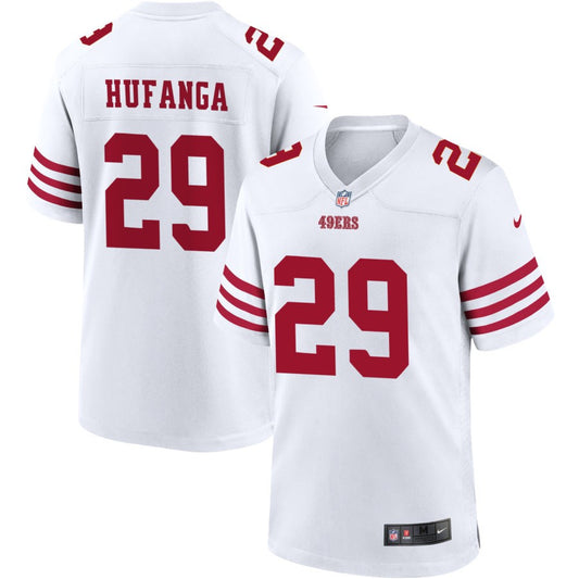 Talanoa Hufanga San Francisco 49ers Nike Youth Game Jersey - White