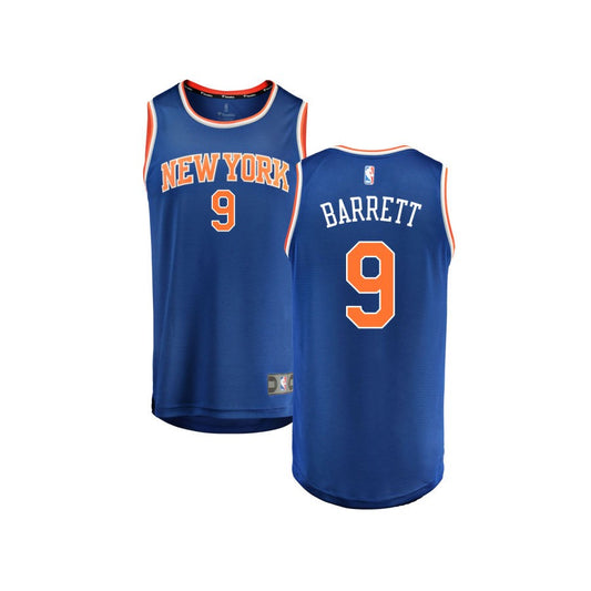 RJ Barrett New York Knicks Fanatics Branded Youth Fast Break Replica Jersey Blue - Icon Edition