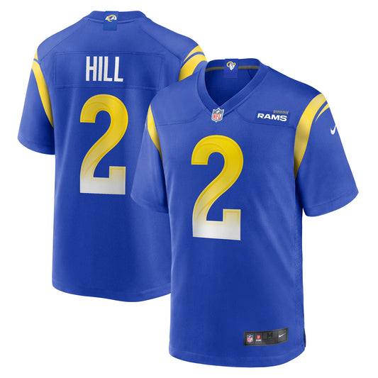 Troy Hill Los Angeles Rams Nike Game Player Jersey - Royal