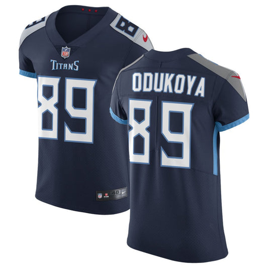 Thomas Odukoya Tennessee Titans Nike Vapor Untouchable Elite Jersey - Navy