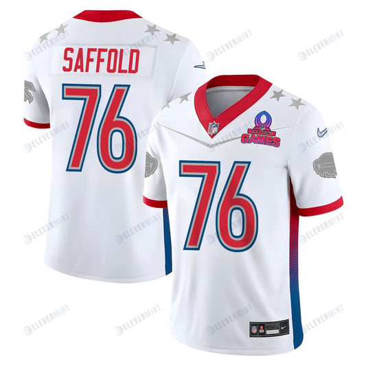 Rodger Saffold 76 Buffalo Bills Pro Bowl 2023 Patch Men Jersey - White