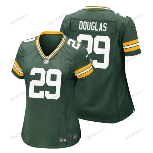 Rasul Douglas 29 Green Bay Packers Women Home Game Jersey - Green