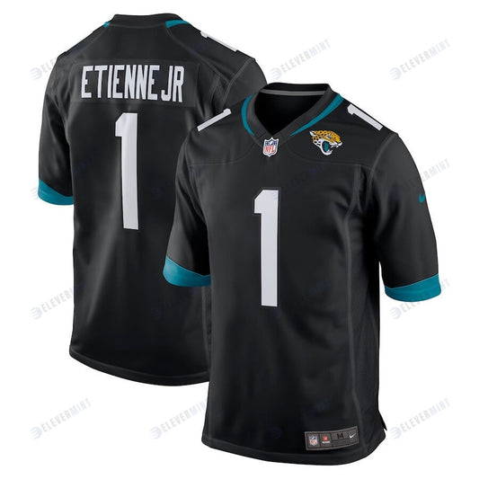 Travis Etienne 1 Jacksonville Jaguars Men's Game Jersey - Black