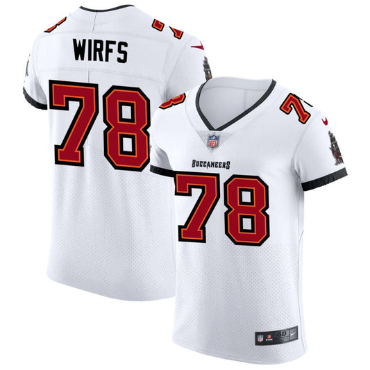 Tristan Wirfs Tampa Bay Buccaneers Nike Vapor Elite Jersey - White