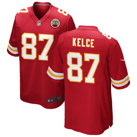 Travis Kelce Kansas City Chiefs Nike Game Jersey - Red