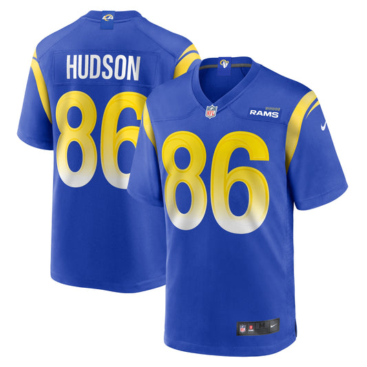 Tyler Hudson Los Angeles Rams Nike Home Game Jersey - Royal