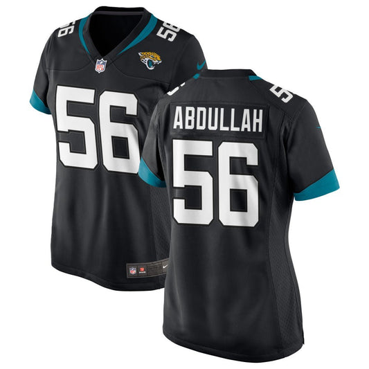 Yasir Abdullah Jacksonville Jaguars Nike Women's Jersey - Black