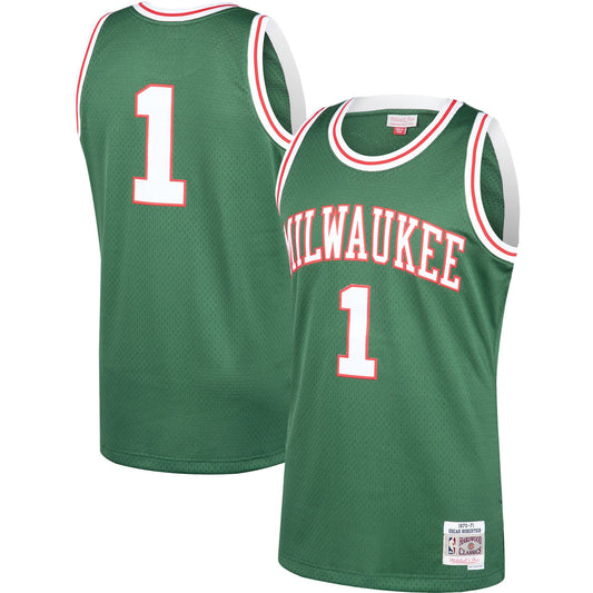 Oscar Robertson Milwaukee Bucks Mitchell & Ness 2001/02 Hardwood Classics Swingman Jersey - Green