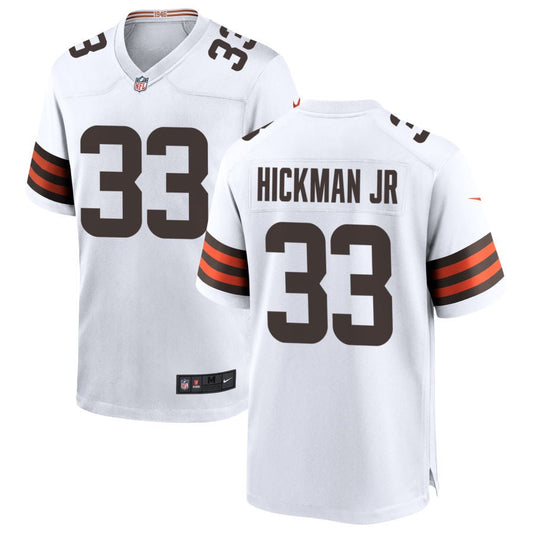 Ronnie Hickman Jr Cleveland Browns Nike Game Jersey - White