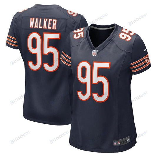 P.J. Walker 95 Chicago Bears Women Game Jersey - Navy